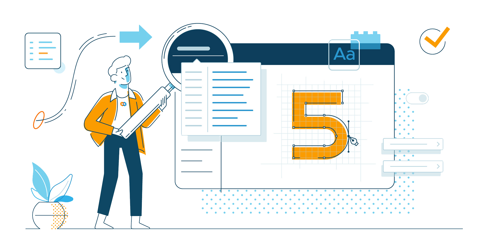 Clarity Design System - Ecosystem Mapping illustration