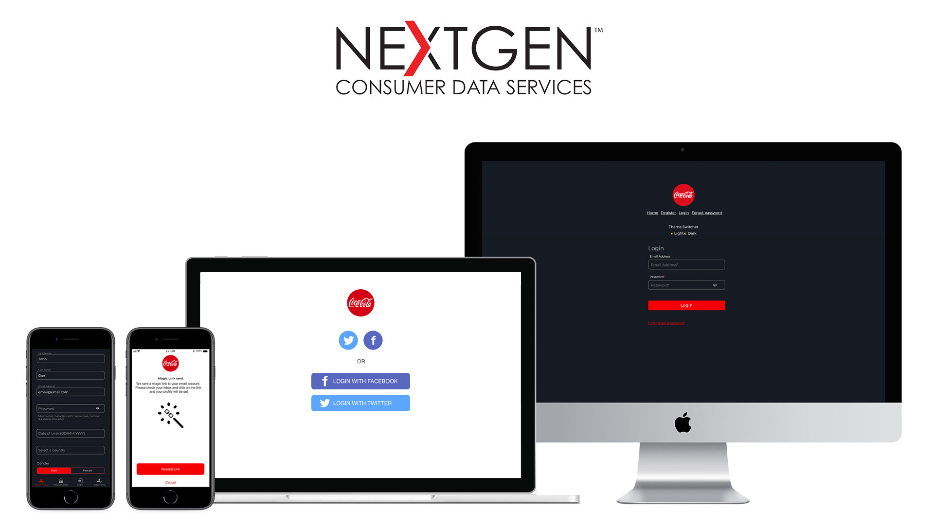 Coca-Cola Consumer Data Services Home Banner